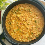 arroz con sepia y langostinos