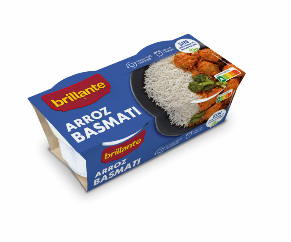 Vasitos De Arroz Basmati Minuto En El Microondas