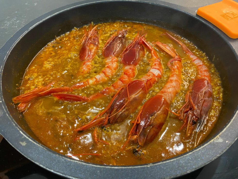 Arroz Caldoso Con Carabineros Receta De Daniel Del Toro 9628