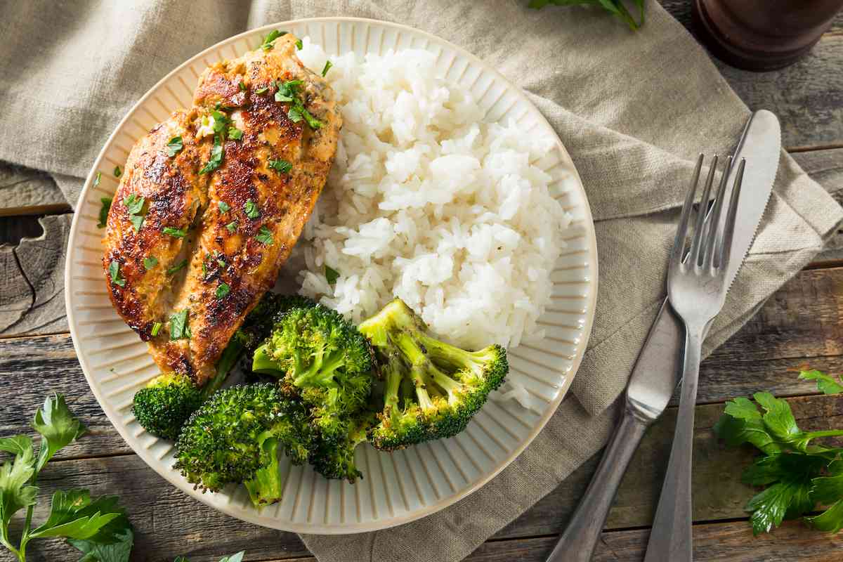 Calorías del arroz con pollo