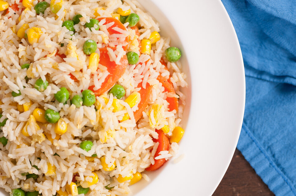 Recetas vegetarianas con arroz