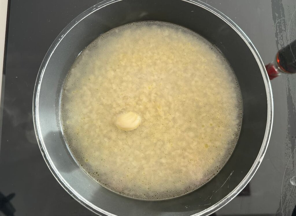 Preparación del arroz Sabroz