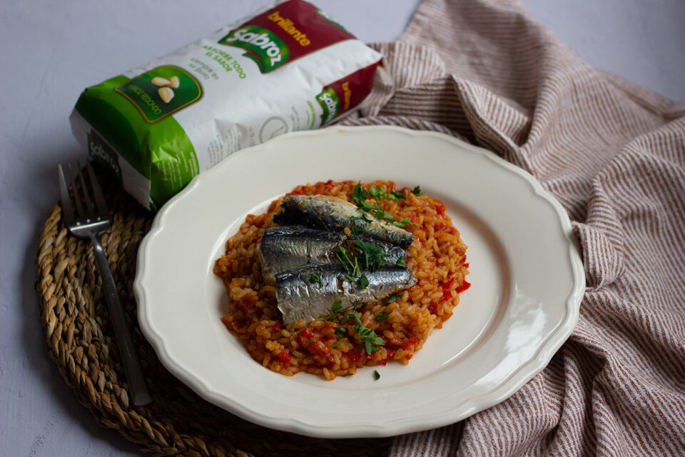 Arroz con sardina: Receta deliciosa y fácil