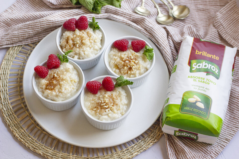 Arroz con leche de almendras