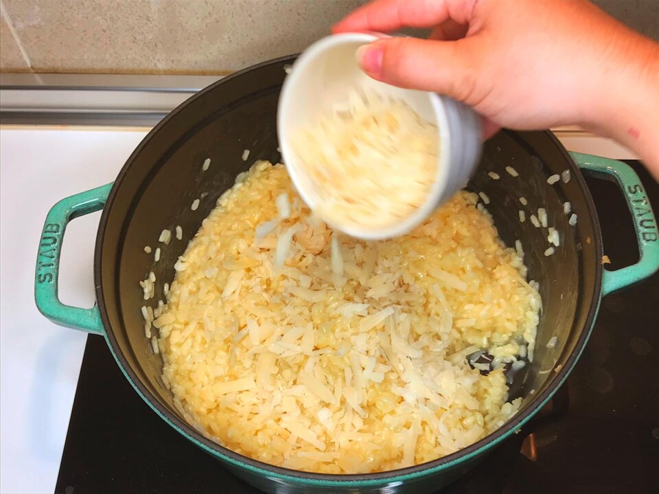 Queso en Arancini