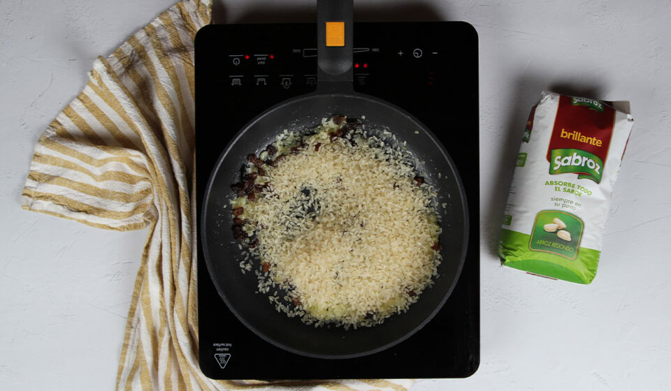 Arroz en Arroz con almendras