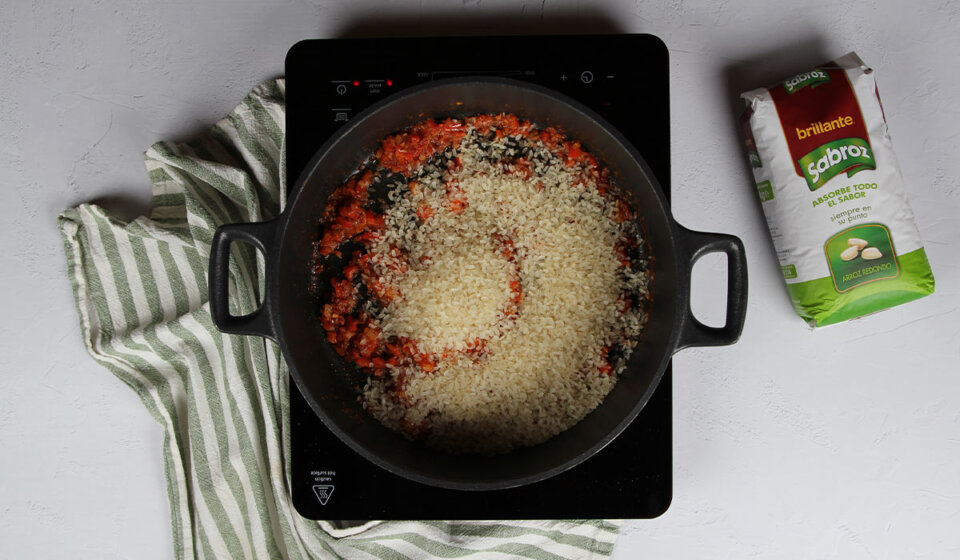 Arroz en Arroz con cangrejo azul