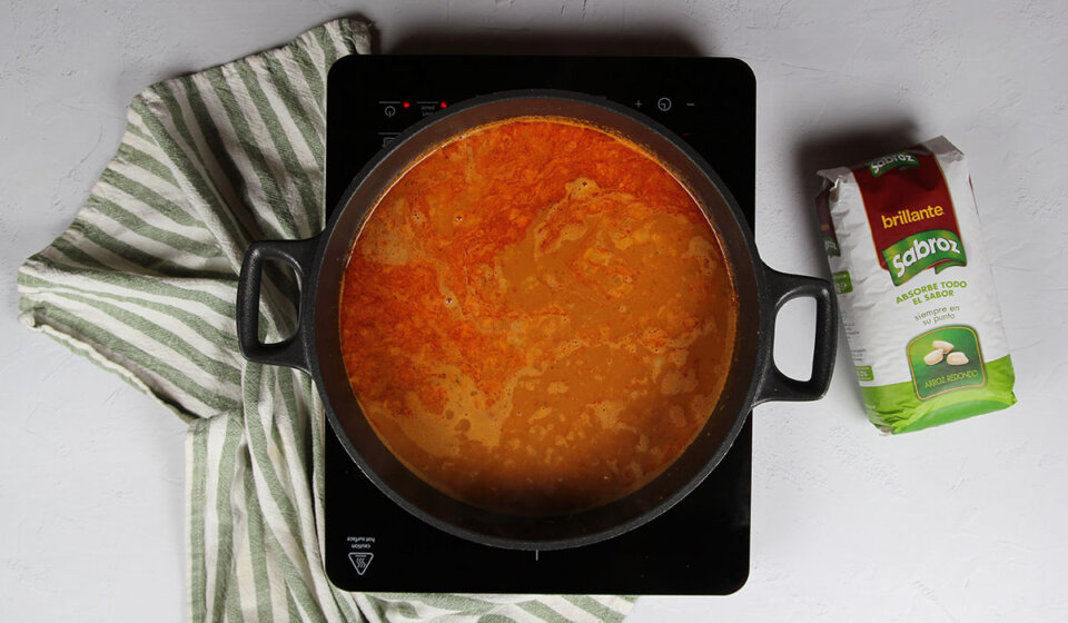 Arroz en Arroz con buey de mar