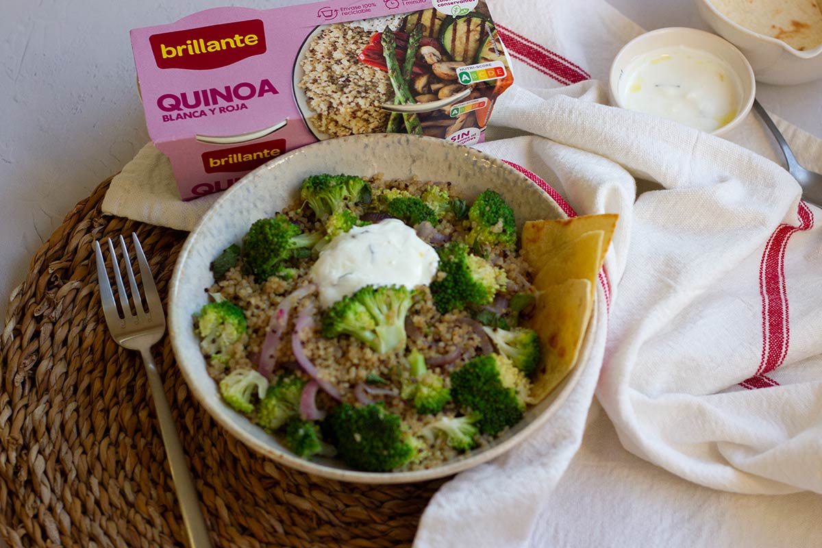 Quinoa con brocoli