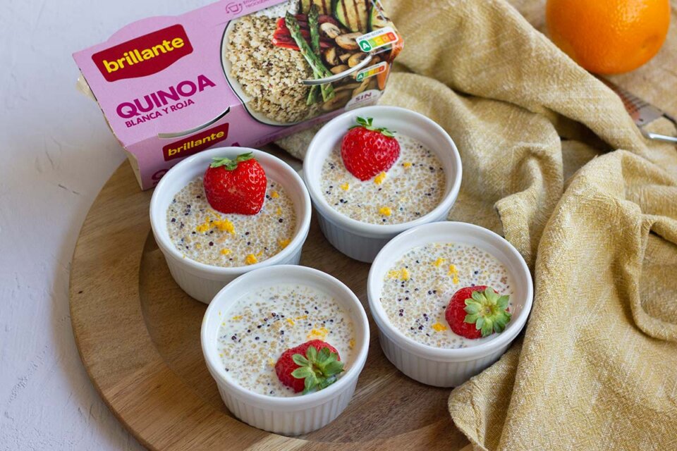 Quinoa con leche: delicioso postre con canela