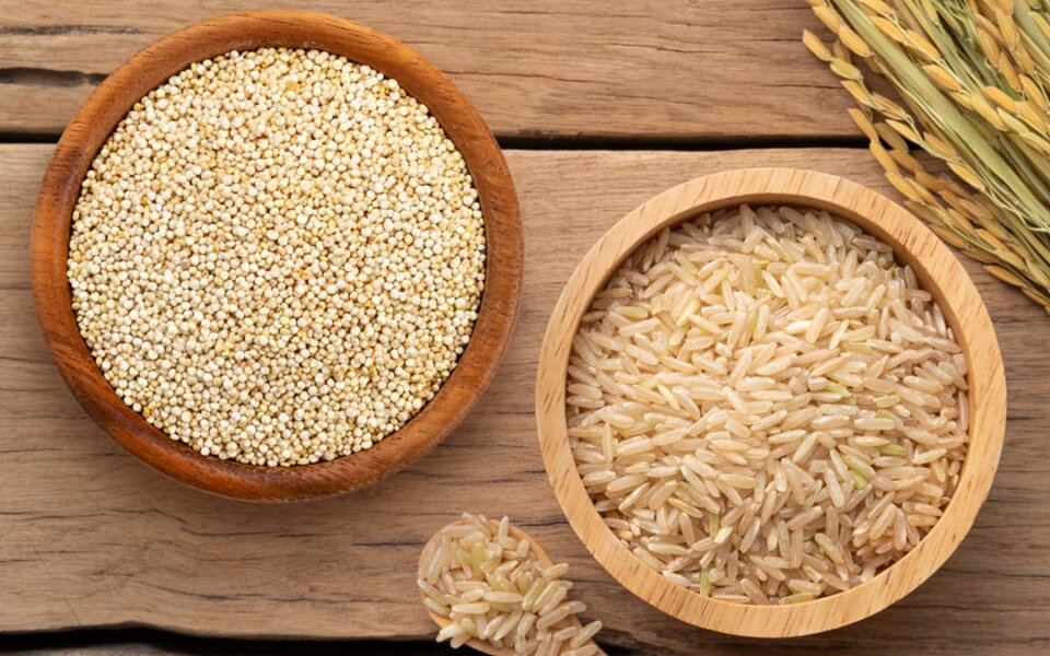 Quinoa o arroz integral: Beneficios y comparativa