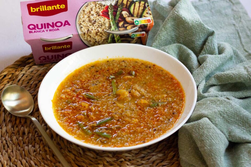 Sopa con quinoa: Receta nutritiva y deliciosa