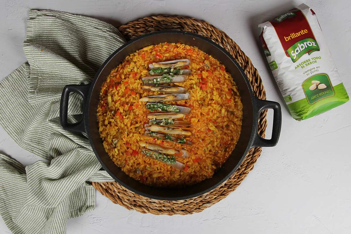 arroz con navajas