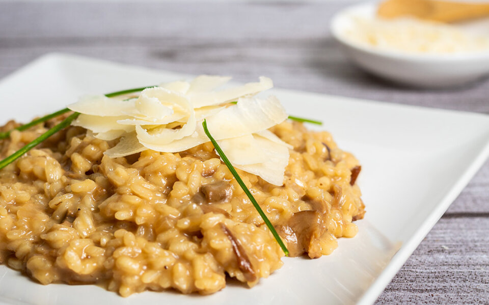 ¿Cuál es el mejor queso para risotto?