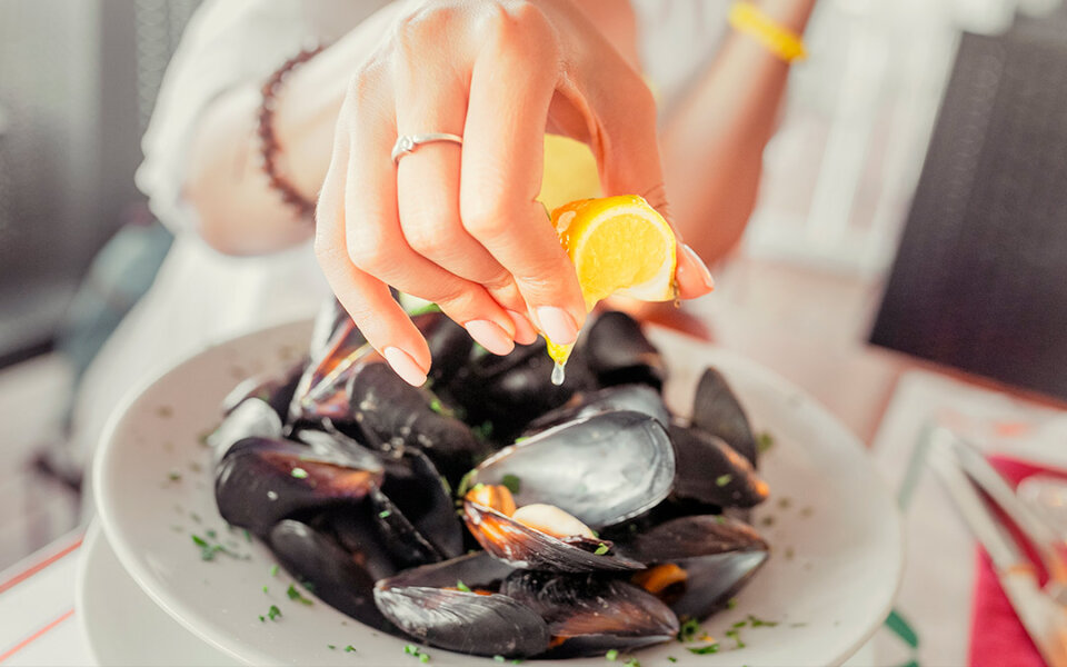 Con qué acompañar mejillones al vapor