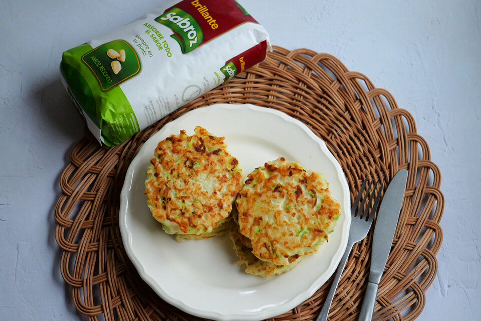 Receta tortas de arroz