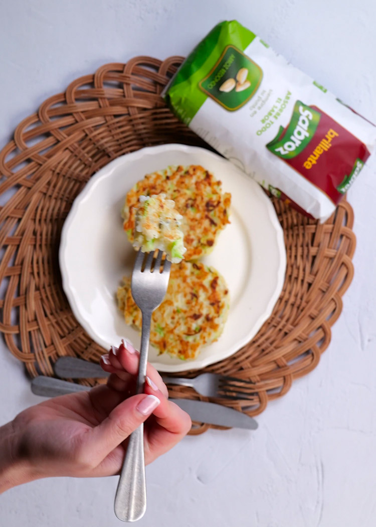 Presentación de tortas de arroz