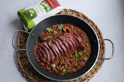 arroz con magret de pato