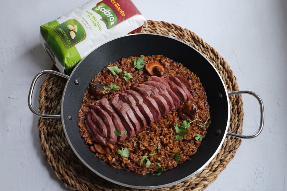 Arroz con magret de pato: receta paso a paso