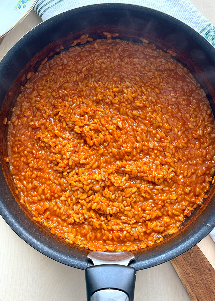 Cocinar Arroz caldero murciano